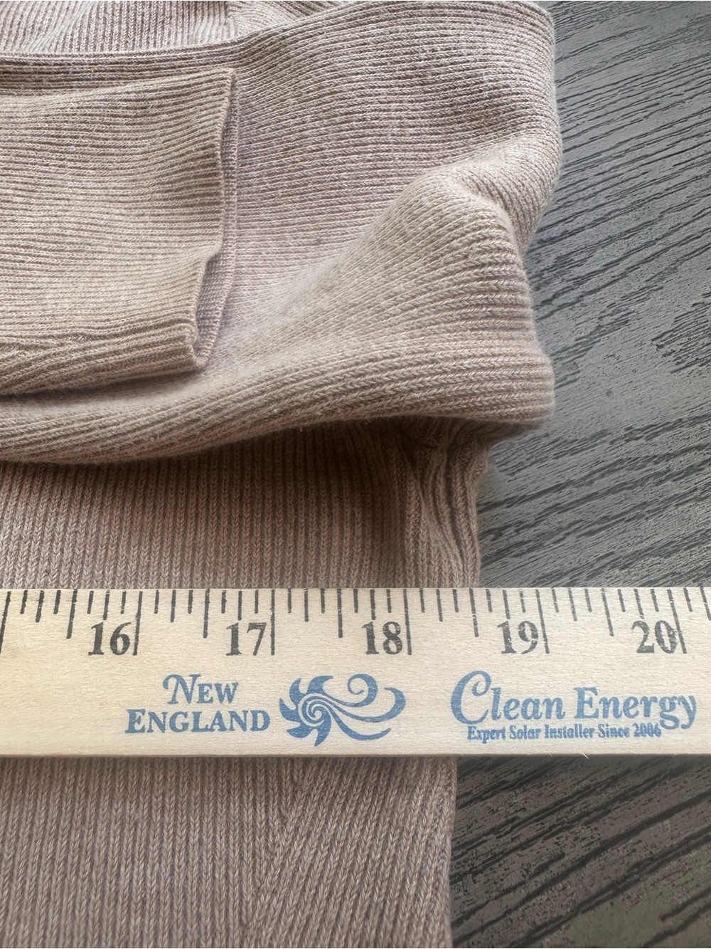 Orvis LS Turtleneck Women’s Tan Sweater Cotton Blend Size Large - Picture 4 of 6